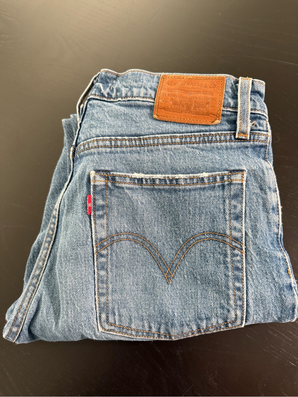 Levis “Capital E” True Premium Vintage Pre 1971 Wedgie Jeans Size 26